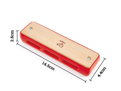 Hape Blues Harmonica Wooden Musical Instrument - Premium for Kids in Qatar | Toysaro.com