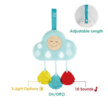 Musical Cloud Light Baby's Crib Mobile - Premium for Kids in Qatar | Toysaro.com