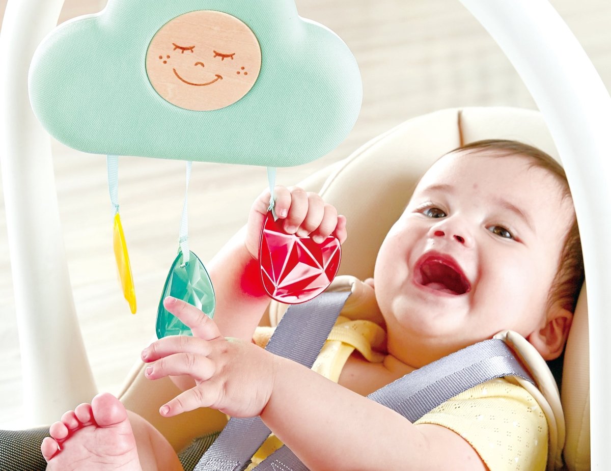 Musical Cloud Light Baby's Crib Mobile - Premium for Kids in Qatar | Toysaro.com