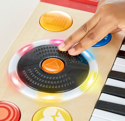 Hape DJ Mix & Spin Studio With Light and Sound Playset - Premium for Kids in Qatar | Toysaro.com