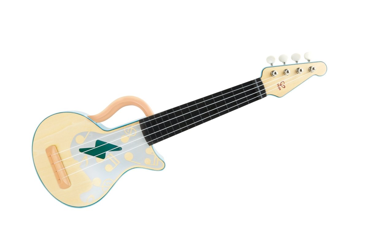 Hape - Rock n’ Roll Ukulele Wooden Musical Instrument - Premium for Kids in Qatar | Toysaro.com