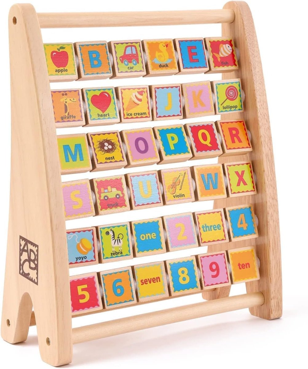 Hape Educational Alphabet Wooden Abacus - Premium for Kids in Qatar | Toysaro.com