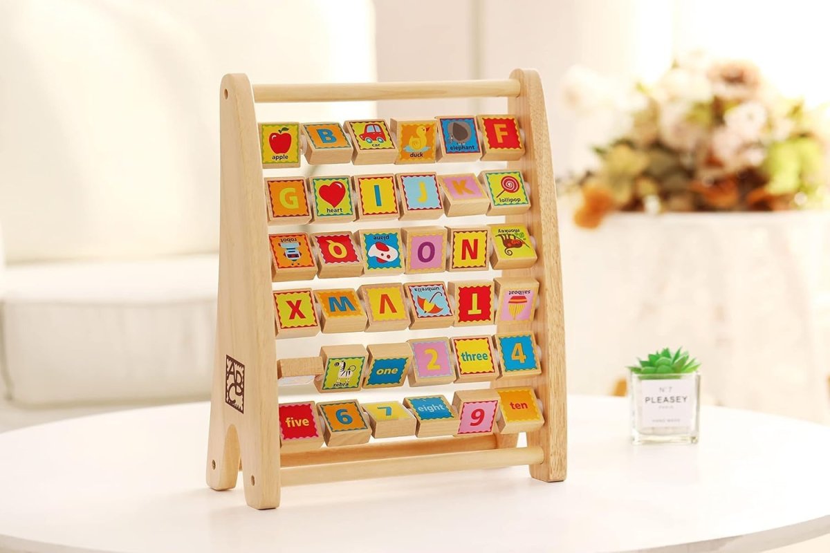 Hape Educational Alphabet Wooden Abacus - Premium for Kids in Qatar | Toysaro.com