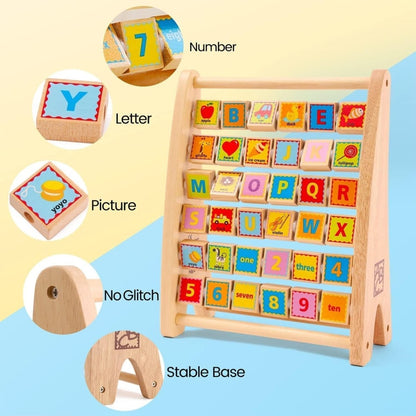 Hape Educational Alphabet Wooden Abacus - Premium for Kids in Qatar | Toysaro.com