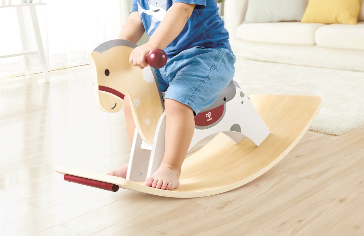 2 IN 1 ROCKING HORSE - Premium for Kids in Qatar | Toysaro.com