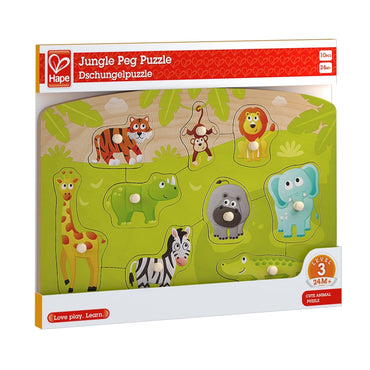 Hape Jungle Peg Puzzle - Premium for Kids in Qatar | Toysaro.com
