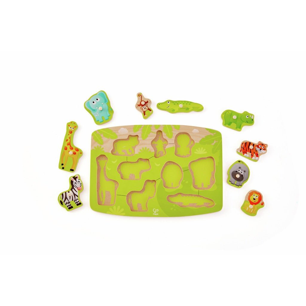 Hape Jungle Peg Puzzle - Premium for Kids in Qatar | Toysaro.com