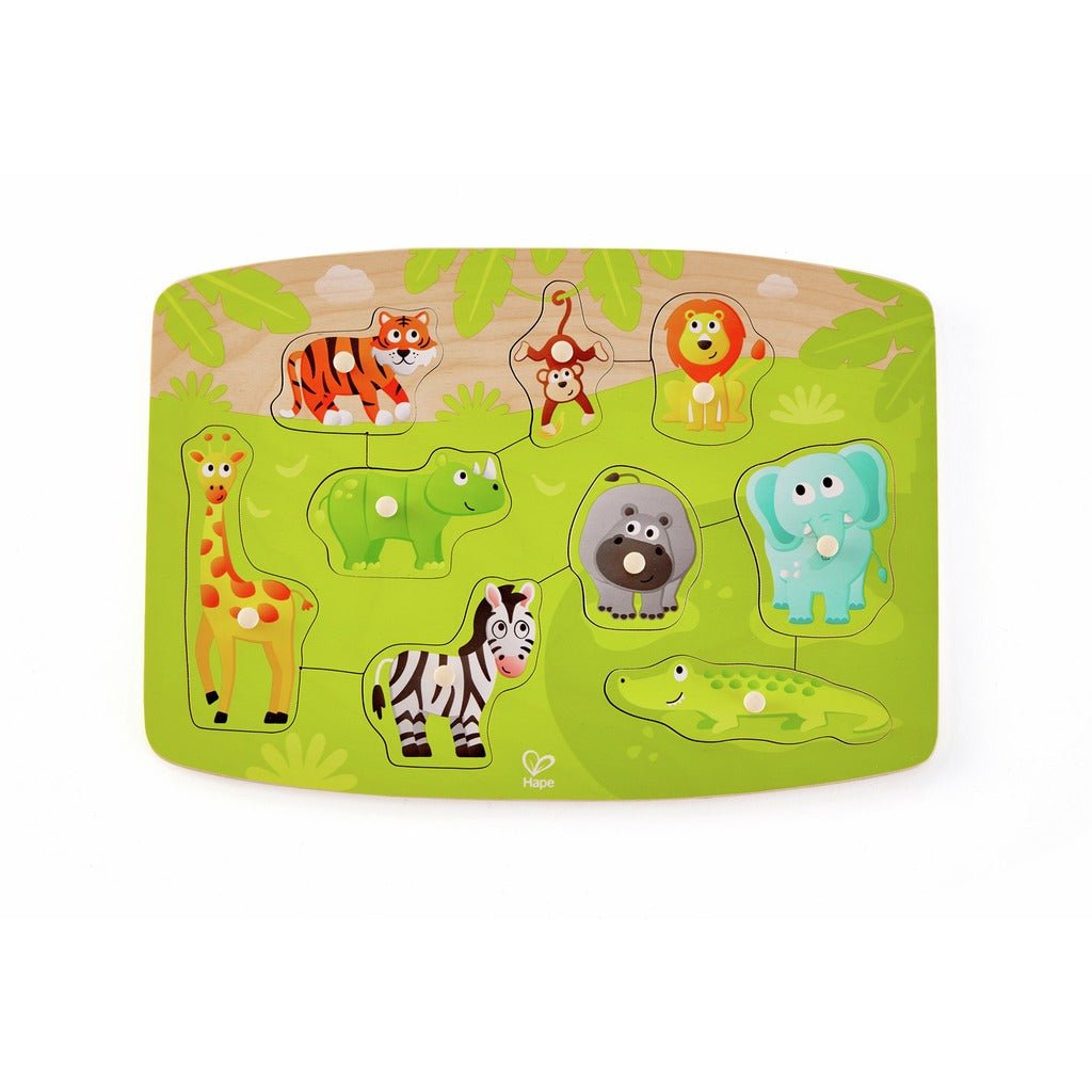 Hape Jungle Peg Puzzle - Premium for Kids in Qatar | Toysaro.com