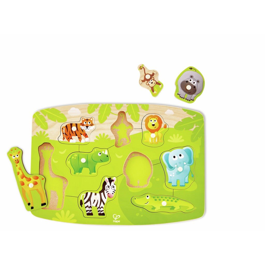 Hape Jungle Peg Puzzle - Premium for Kids in Qatar | Toysaro.com
