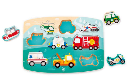 Emergency Peg Puzzle - Premium for Kids in Qatar | Toysaro.com