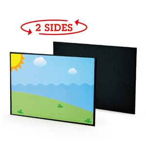 Hape Two - sided Magnetic Art Box Wooden Playset - 91pcs - Premium for Kids in Qatar | Toysaro.com