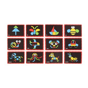 Hape Two - sided Magnetic Art Box Wooden Playset - 91pcs - Premium for Kids in Qatar | Toysaro.com