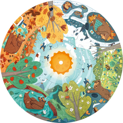Hape Four Seasons Puzzle - Premium for Kids in Qatar | Toysaro.com