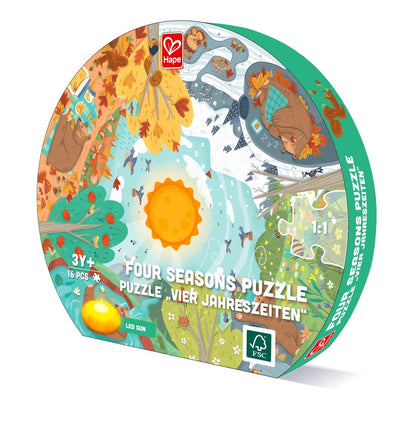 Hape Four Seasons Puzzle - Premium for Kids in Qatar | Toysaro.com