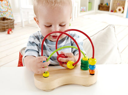 Hape Double Bubble Wooden Bead Maze - Premium for Kids in Qatar | Toysaro.com