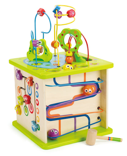 Hape Country Critters Wooden Activity Play Cube