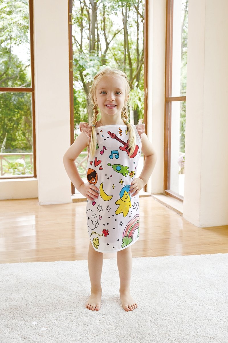 Colour Me Art Apron - Premium for Kids in Qatar | Toysaro.com