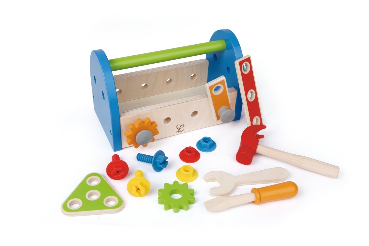 Hape Fix - It Wooden Tool Box - Premium for Kids in Qatar | Toysaro.com