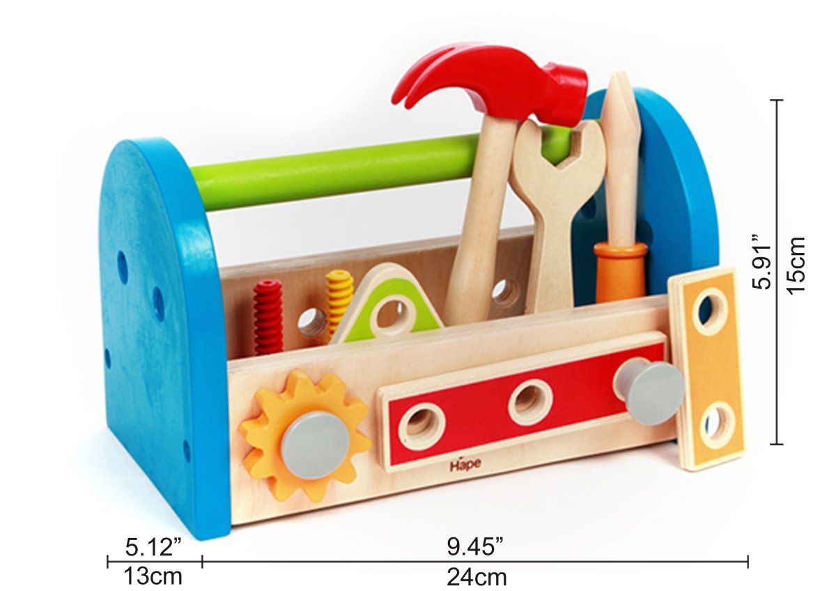 Hape Fix - It Wooden Tool Box - Premium for Kids in Qatar | Toysaro.com
