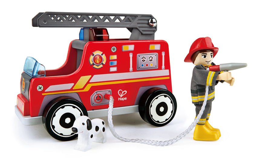 Hape Role Play Fire Rescue Team 3pcs - Premium for Kids in Qatar | Toysaro.com