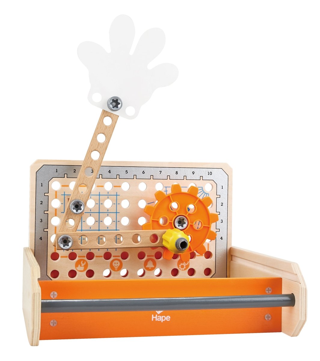 Hape Junior Inventor Science Experiment Toolbox Kit 32pcs - Premium for Kids in Qatar | Toysaro.com