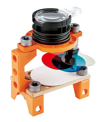 Hape Junior Inventor Optical Science Lab Wooden Playset 53pcs - Premium for Kids in Qatar | Toysaro.com