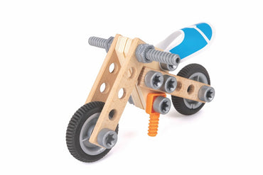 Hape Build 'N' Drive Motorbike Set - Premium for Kids in Qatar | Toysaro.com