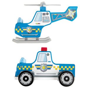 Hape Metro Police Dept Playset - Premium for Kids in Qatar | Toysaro.com