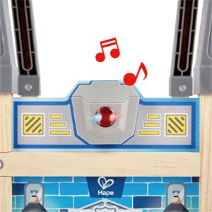 Hape Metro Police Dept Playset - Premium for Kids in Qatar | Toysaro.com