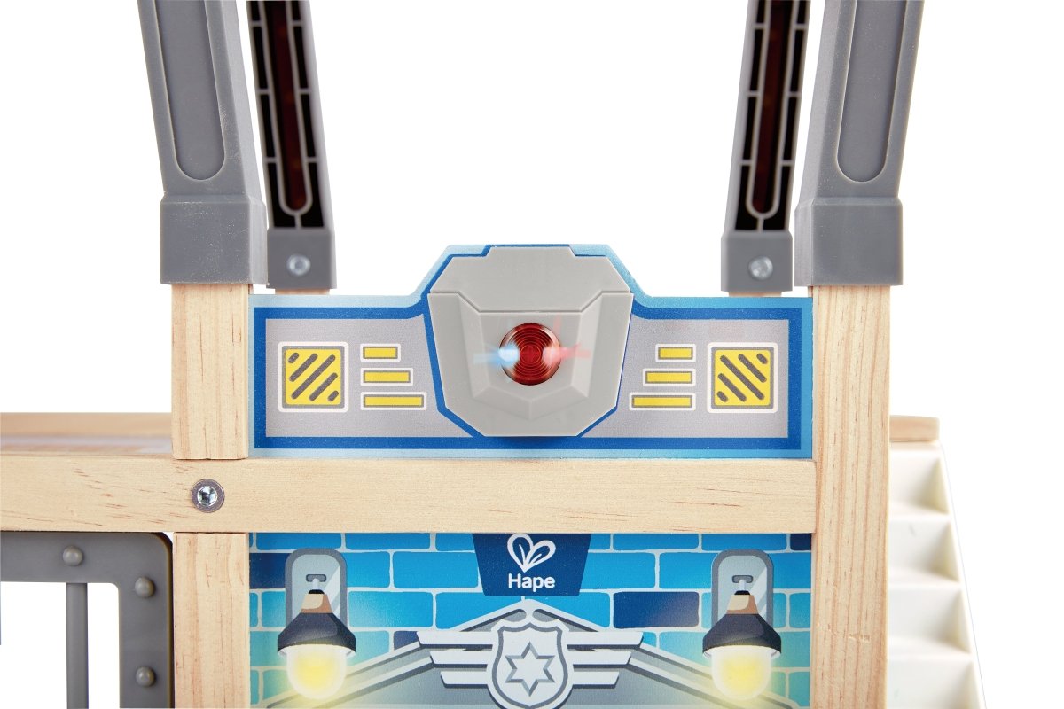 Hape Metro Police Dept Playset - Premium for Kids in Qatar | Toysaro.com