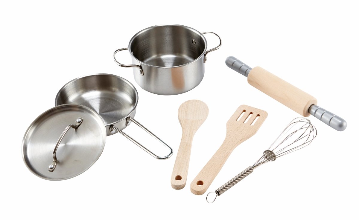 Hape Chef's Cooking Kitchen & Food Playset - Premium for Kids in Qatar | Toysaro.com