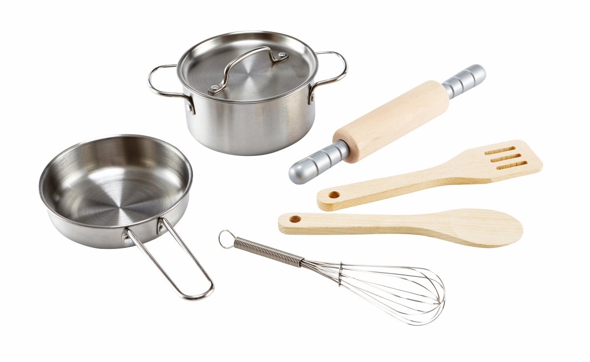 Hape Chef's Cooking Kitchen & Food Playset - Premium for Kids in Qatar | Toysaro.com