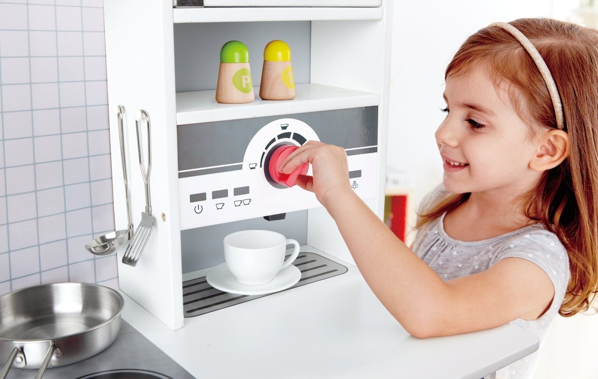 Hape All - In - 1 Kitchen & Food Playset w/ Accessories 15 pcs - Premium for Kids in Qatar | Toysaro.com