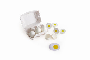Hape Egg Carton Kitchen & Food Playset - Premium for Kids in Qatar | Toysaro.com