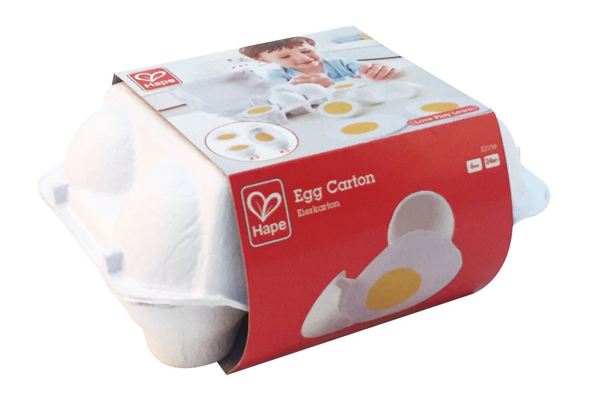 Hape Egg Carton Kitchen & Food Playset - Premium for Kids in Qatar | Toysaro.com