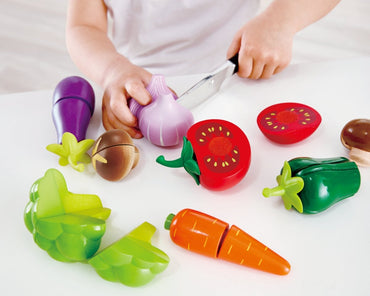 Hape Wooden Garden Vegetables Cooking Accessories - Premium for Kids in Qatar | Toysaro.com