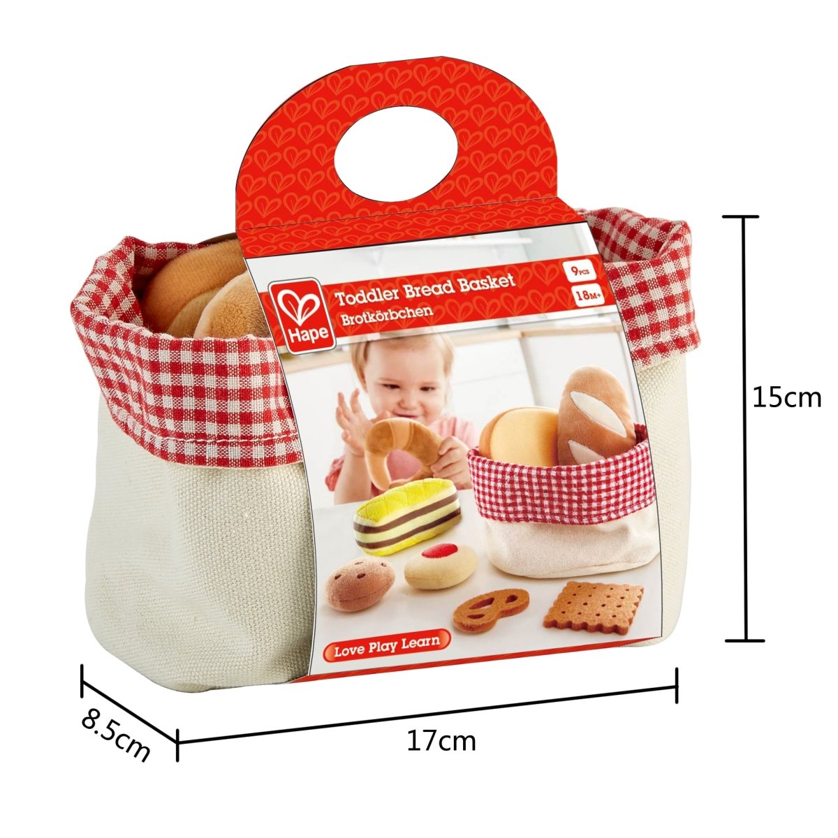 Hape Toddler Bread Basket - Premium for Kids in Qatar | Toysaro.com