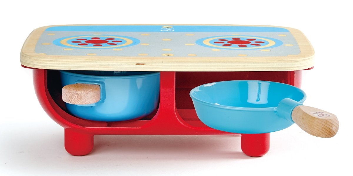 Hape Wooden Cooking Kitchen & Food Playset - Premium for Kids in Qatar | Toysaro.com