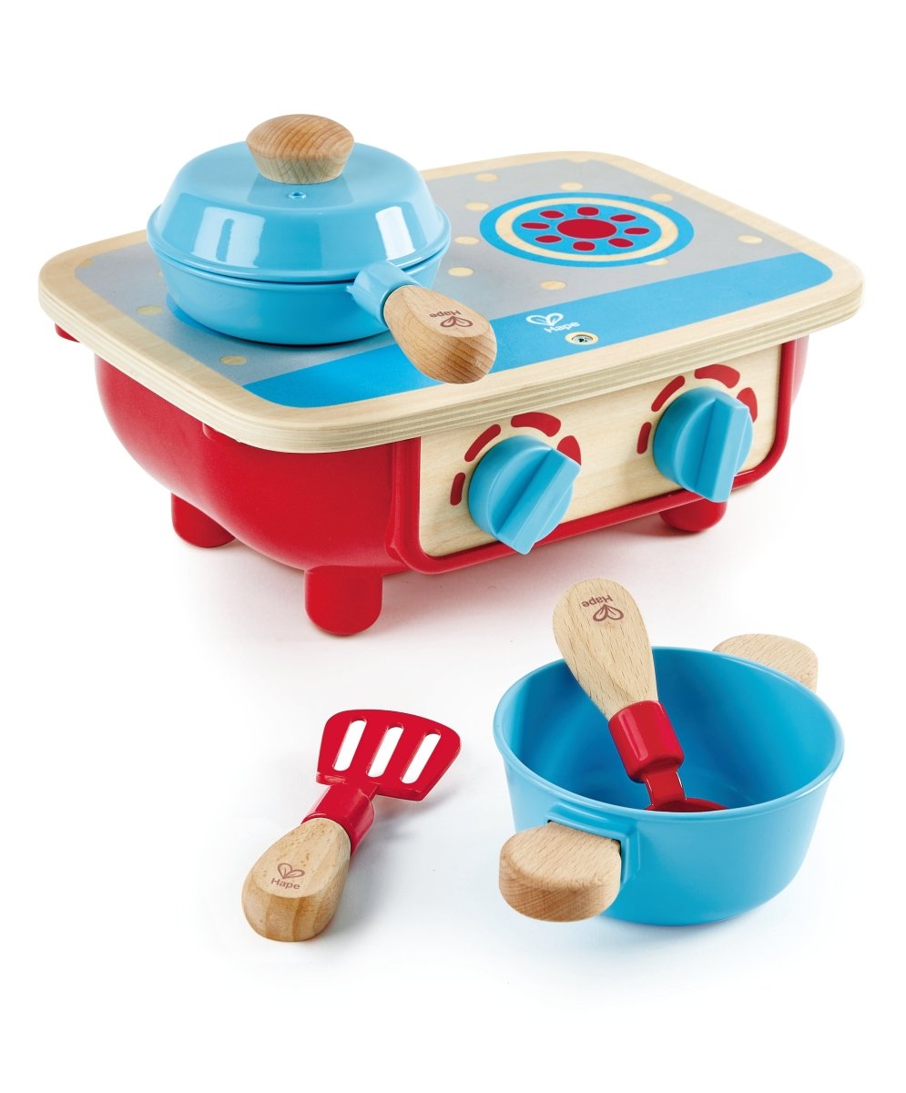 Hape Wooden Cooking Kitchen & Food Playset - Premium for Kids in Qatar | Toysaro.com