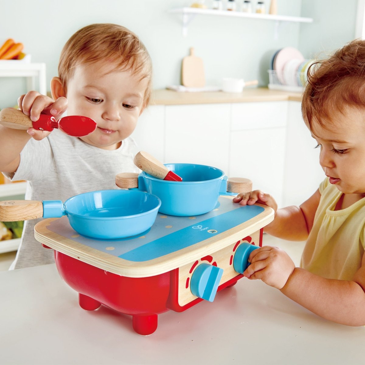 Hape Wooden Cooking Kitchen & Food Playset - Premium for Kids in Qatar | Toysaro.com