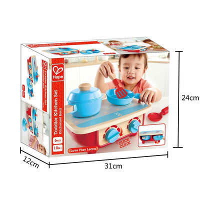 Hape Wooden Cooking Kitchen & Food Playset - Premium for Kids in Qatar | Toysaro.com