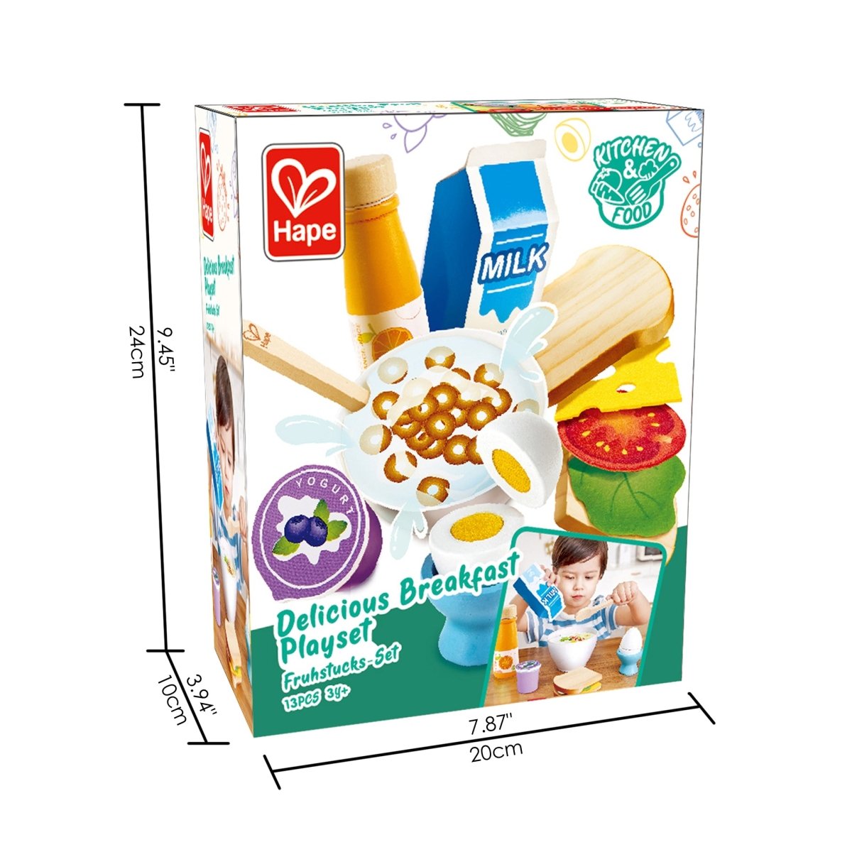 Hape Delicious Breakfast Playset - Premium for Kids in Qatar | Toysaro.com