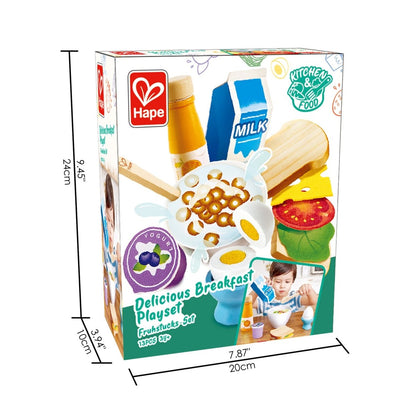 Hape Delicious Breakfast Playset - Premium for Kids in Qatar | Toysaro.com