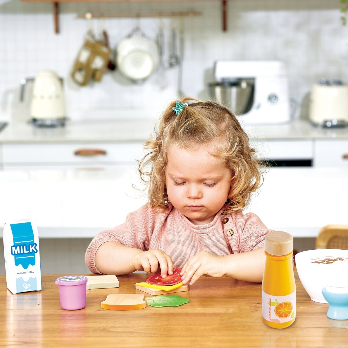 Hape Delicious Breakfast Playset - Premium for Kids in Qatar | Toysaro.com
