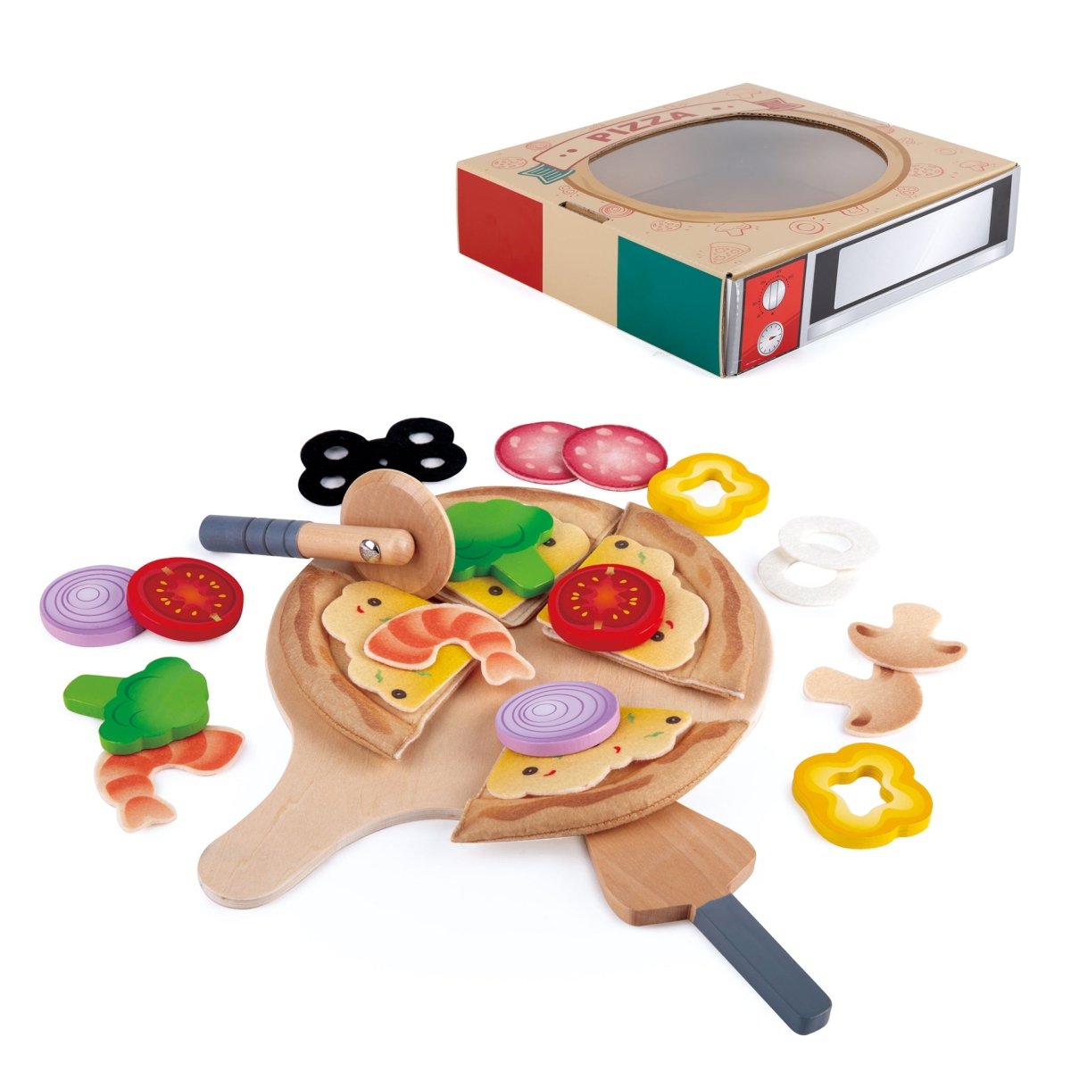 Hape Perfect Pizza Playset - Premium for Kids in Qatar | Toysaro.com