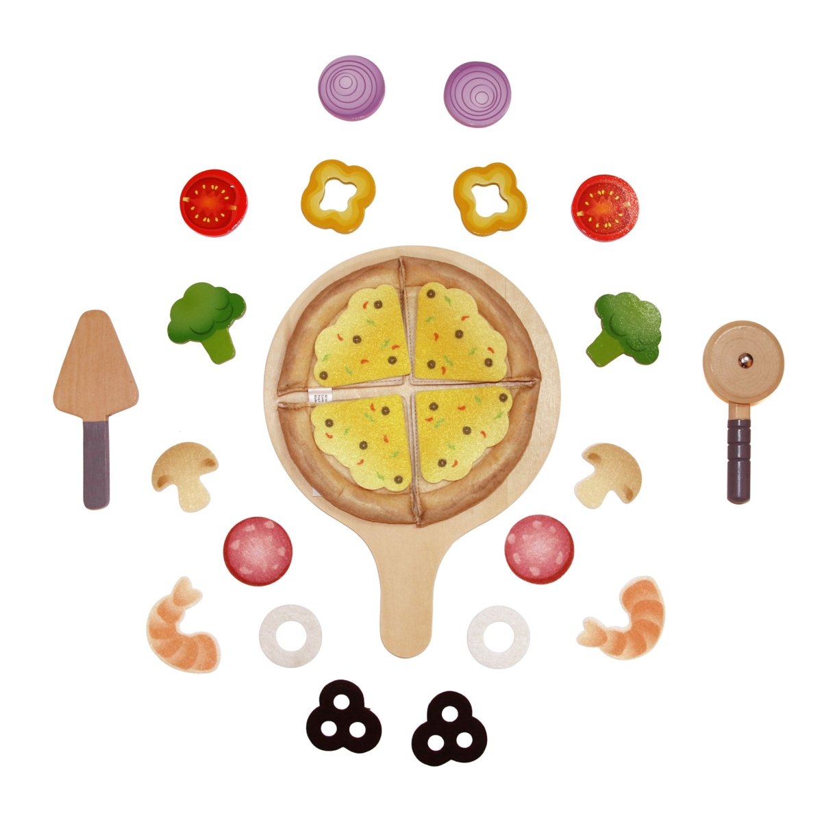 Hape Perfect Pizza Playset - Premium for Kids in Qatar | Toysaro.com