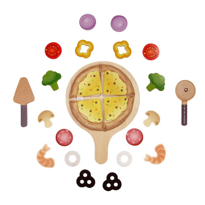 Hape Perfect Pizza Playset - Premium for Kids in Qatar | Toysaro.com
