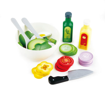 Hape Healthy Salad Playset - Premium for Kids in Qatar | Toysaro.com