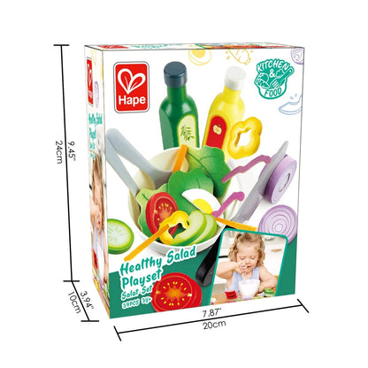 Hape Healthy Salad Playset - Premium for Kids in Qatar | Toysaro.com