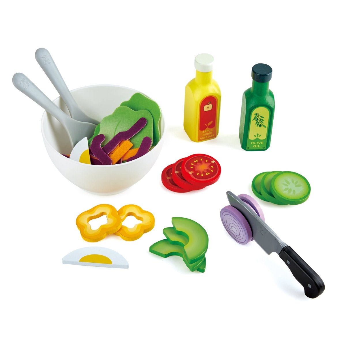 Hape Healthy Salad Playset - Premium for Kids in Qatar | Toysaro.com